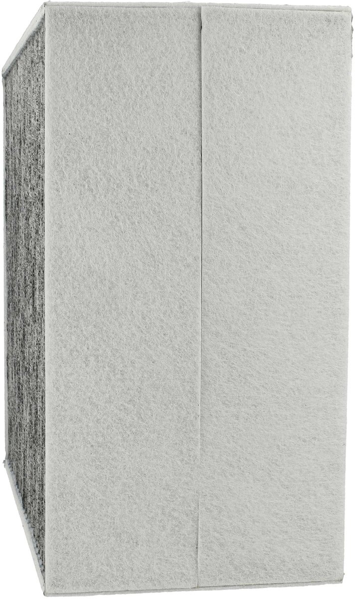 vhbw actiefkoolfilter compatibel met Siemens LF91BA572/01, LF91BA572, LF91BA560/02, LF91BA560/01, LF91BA550/04 afzuigkap - 22,7 x 18,9 x 10 cm