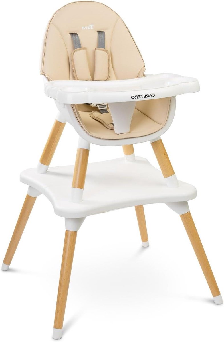 Kinderstoel - Stoel en tafel - Eten en Spelen - Verstelbare Dubbele Tray - 40 x 40 x 99 cm