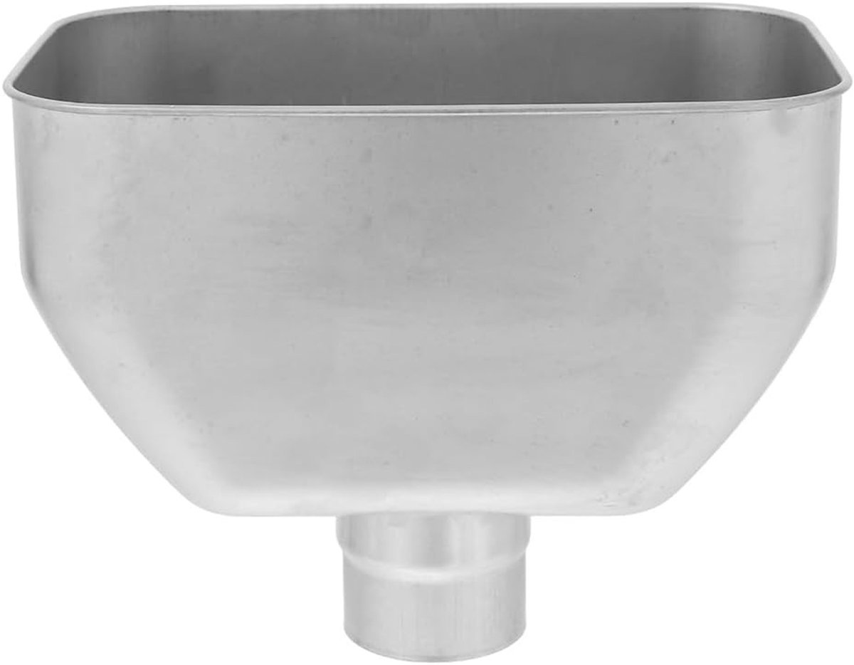 Efficiënte regenwaterafvoer - diverter en adapter voor regenpijpen - roestvrijstalen wateropvangsysteem voor tuin en dak