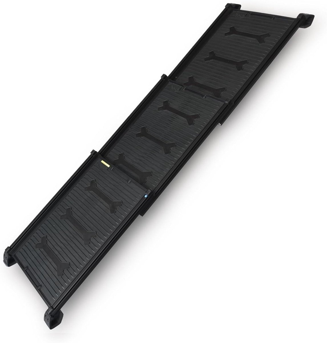 Instaphulp Hond - Hondenoprijplaat - Veilig Instappen - Honingraat Constructie - 70 cm - Grijs