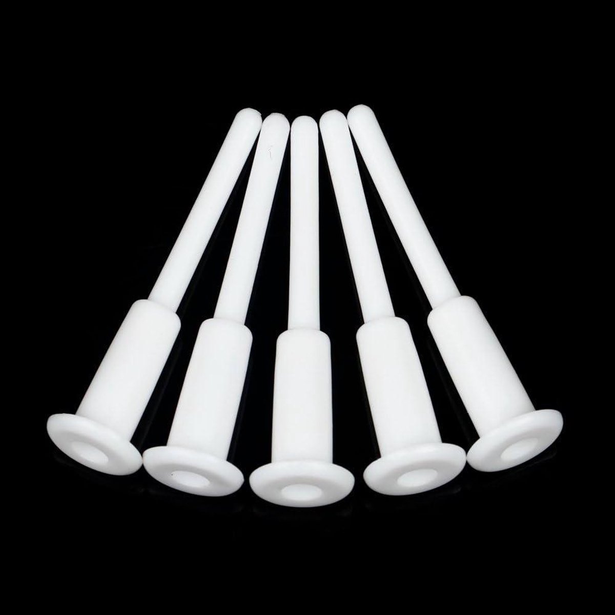 Air Stopper Plug - Ventiel Pin - Gymbal Oppompen - Universele Pasvorm - 5 Stuks - Wit