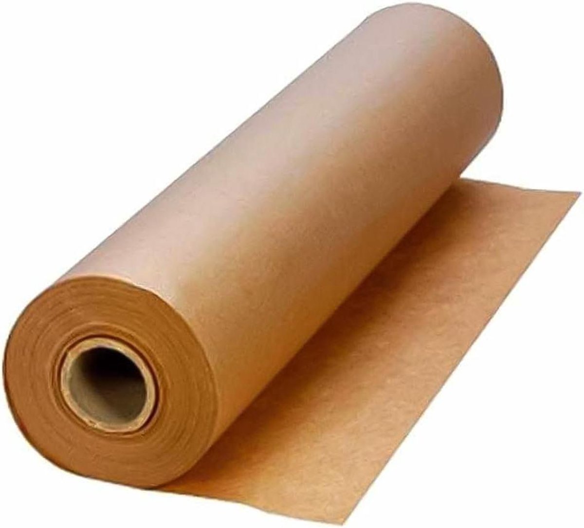 Maskeerpapier Rol - Afplakpapier Bruin - Schilderwerk Beschermen - Hoge Natte Sterkte - 200m x 48cm - Bruin