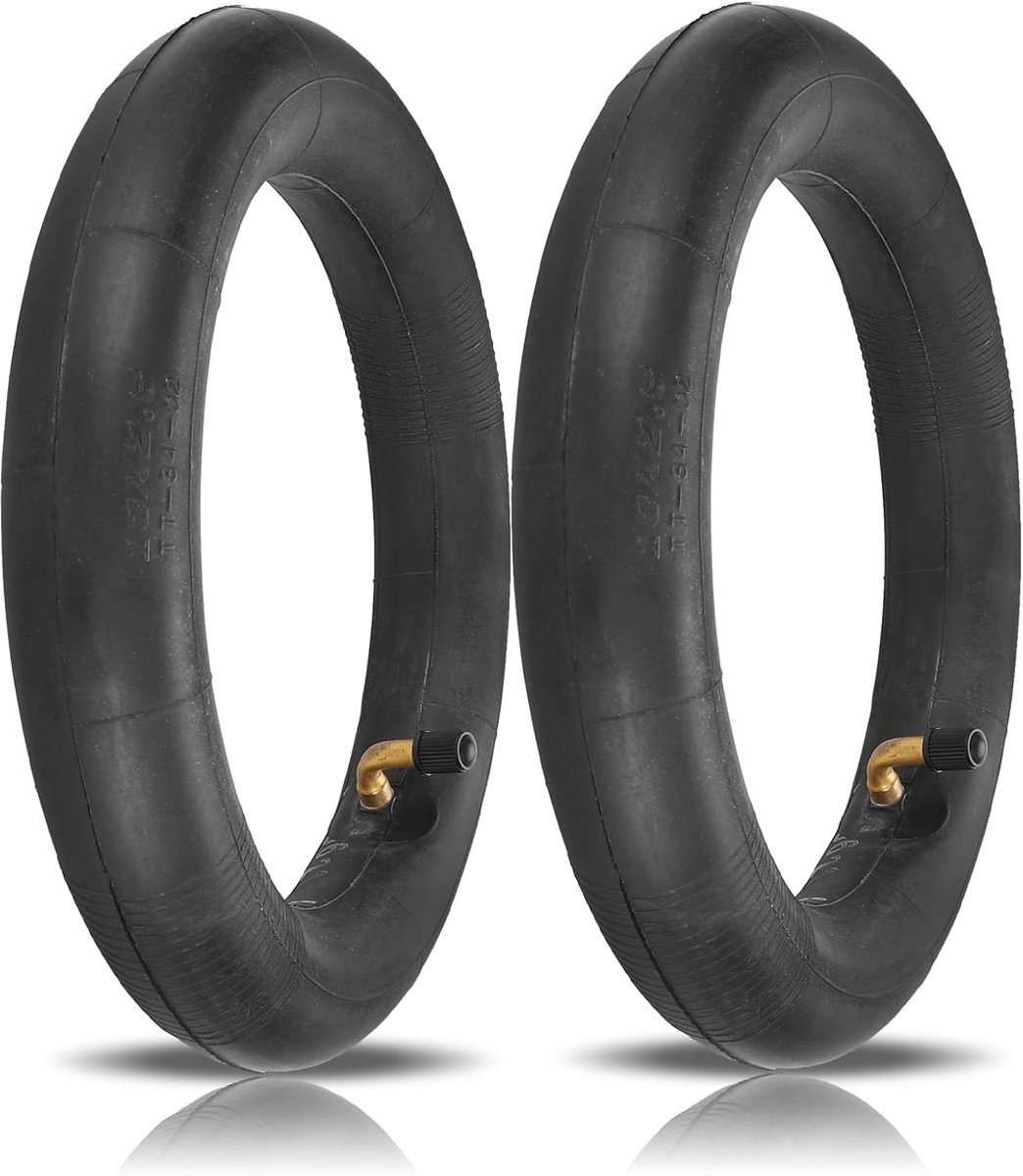 10 x 3 banden + slang voor Kugo M4 Pro scooter, dubbellaags, gebogen ventiel, antislip banden, geavanceerde tubeless schokdemping voor achter (2 stuks * luchtkamer)