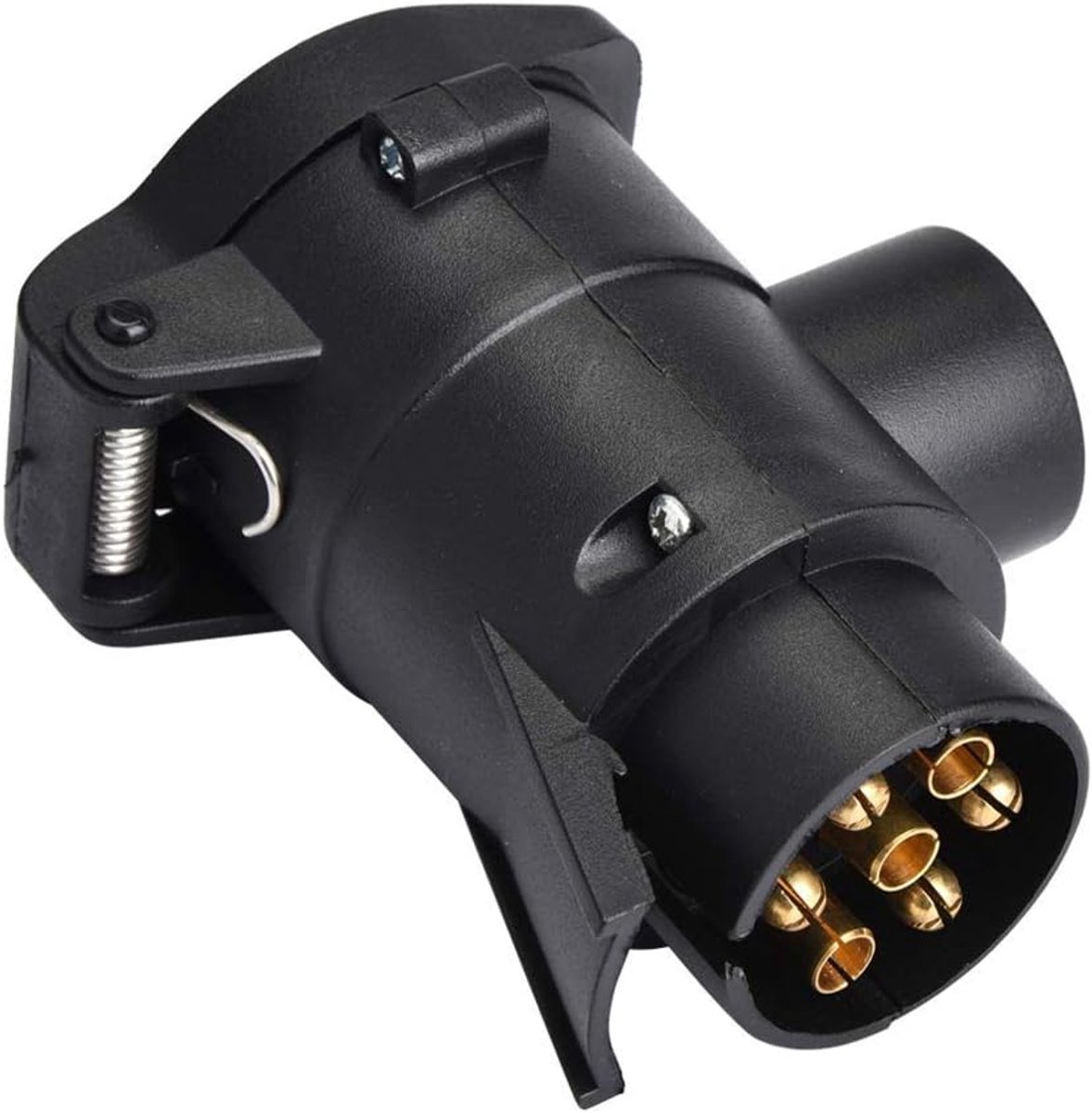 Aanhangeradapter, aanhangerstekker voor trekhaak voor personenauto's, 7 tot 13 pinnen, aanhanger, converter voor caravans, aanhangers voor aanhangers, 12 V