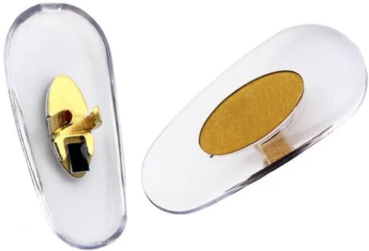 16mm Clip-on Vervanging Neus Pad Voor Ray-Ban Aviator RB3025 Zonnebril Reparatie Kit Onderdelen