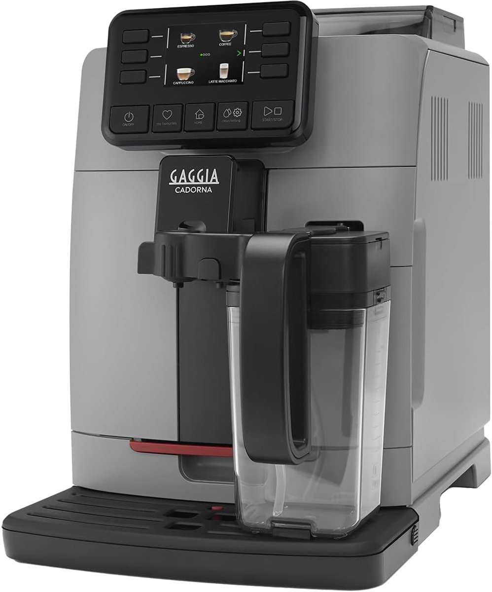 Koffiemachine Volautomatisch - Cadorna Prestige M Grijs - Ingebouwde Koffiemolen - Geniet van Iced Coffee - SnelShoppen