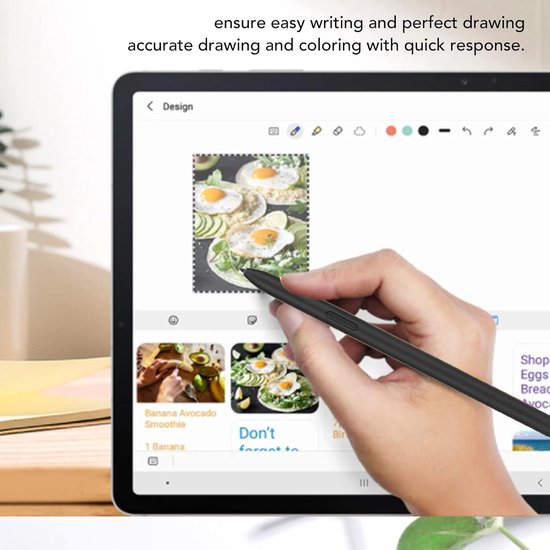 S8 S Pen Vervanging Touch Pen Stylus Pen voor Tab S8 SM X700, voor S8 Plus SM X800, SM X806, voor S8 Ultra SM X900, SM X906 — afbeelding 2