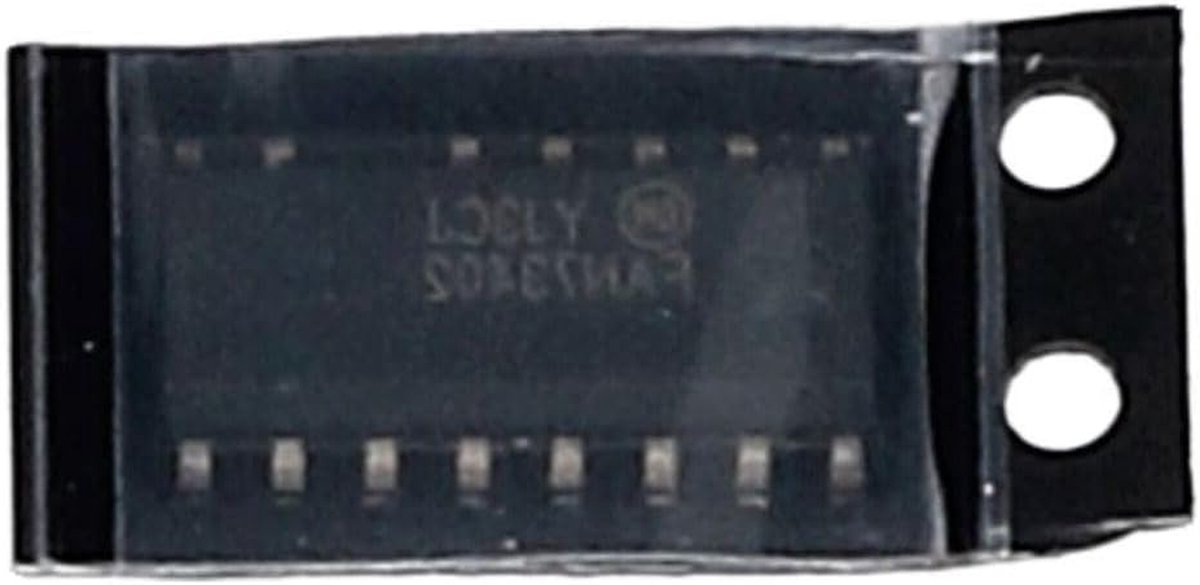 Ventilator voor TV - Koeler IC - TV Reparatie - Kunststof Materiaal - 16 mm - Zwart