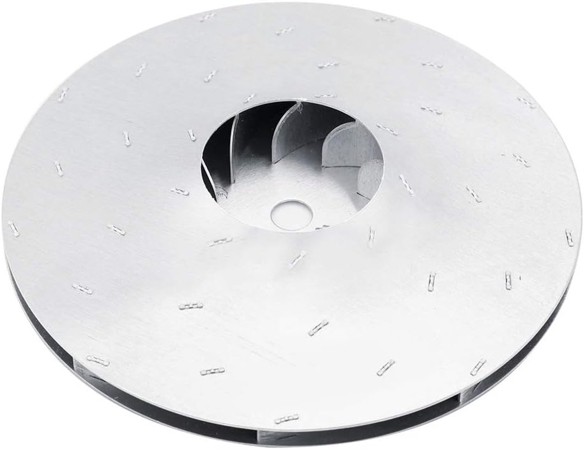 Stofzuigerventilator, accessoires voor stofzuigers van aluminium met roterende ventilatormotor, afzuigmotor, twee soorten (112 mm)