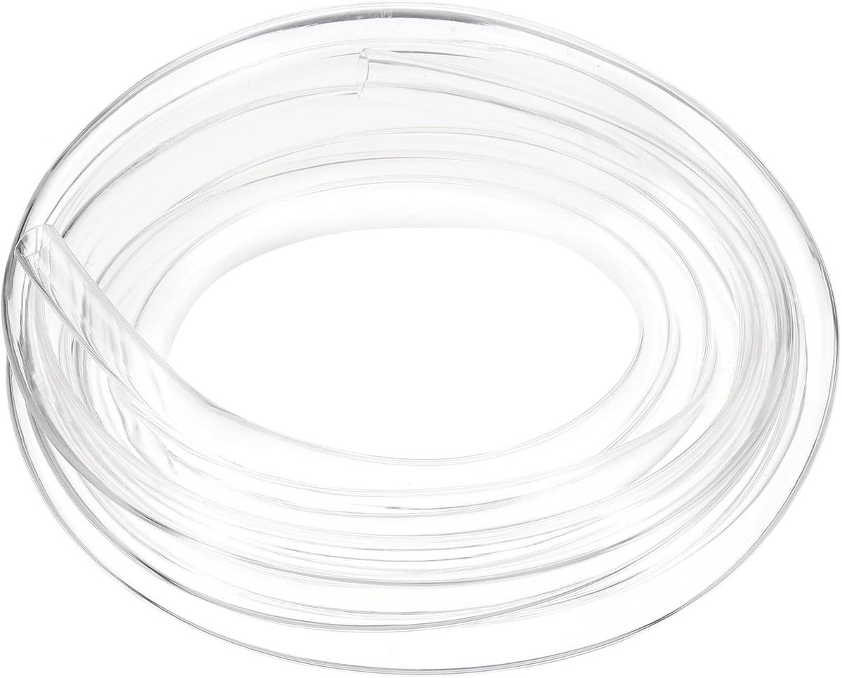 PVC slang 12mm ID x 16mm OD (4 meter) - Aquariumslangen - flexibele rubberen slang, bierbuis, voedselveilig en transparant voor drinkwater, huishouden en industrie