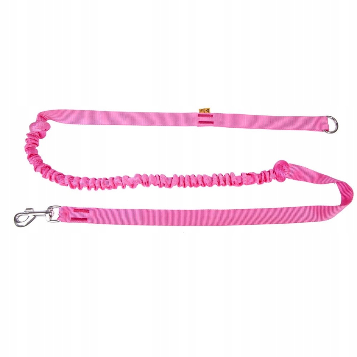 Dingo Loopband Hondensnoer met Schokdemper - Roze