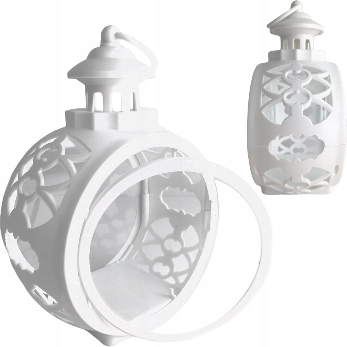 Decoratieve LED Lantaarn - Wit, voor Binnen en Buiten