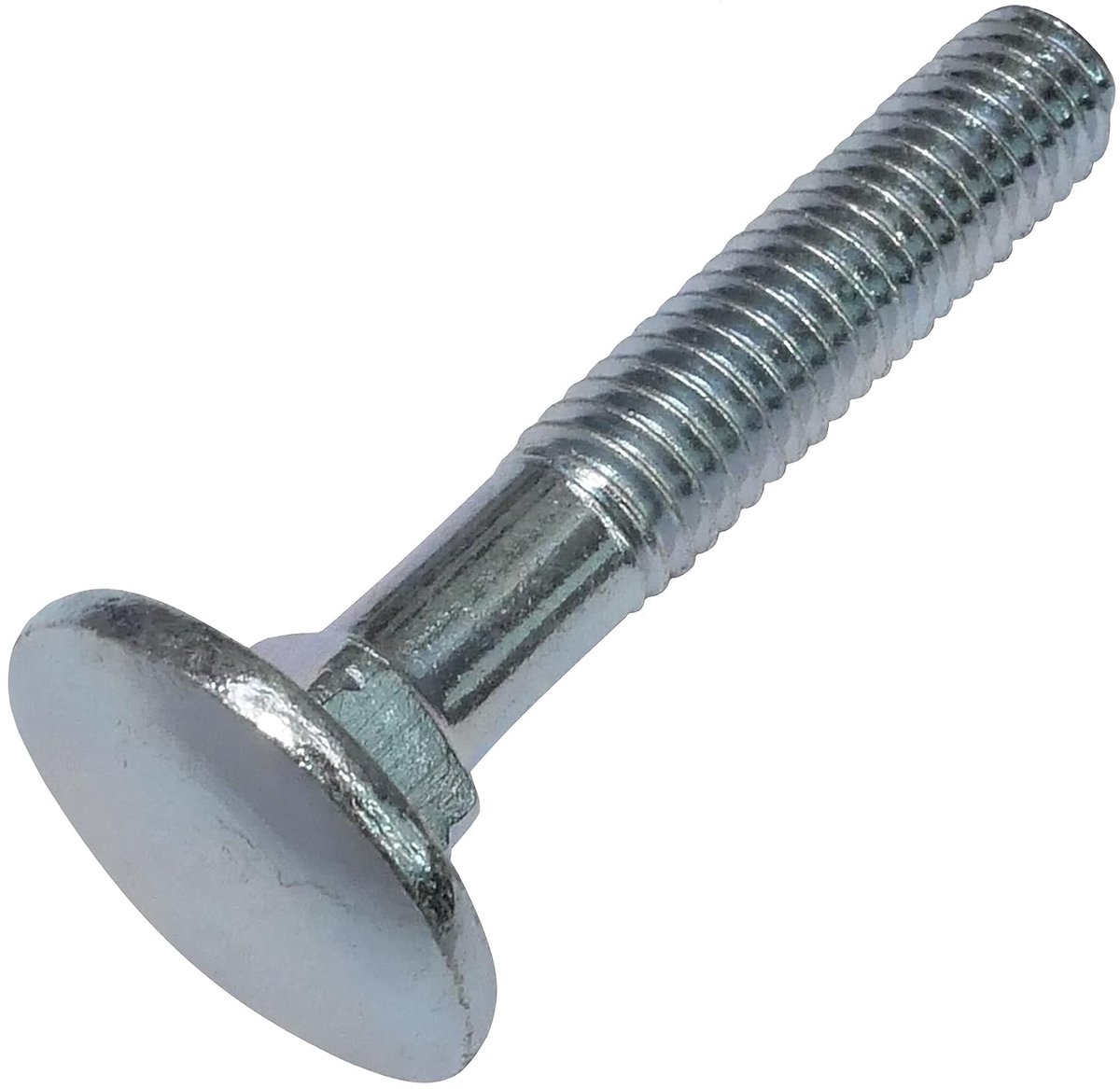 - Set van 100 slotschroeven met vierkante kraag - slotschroeven - M6x35mm - verzinkt staal - DIN 603 - C48984