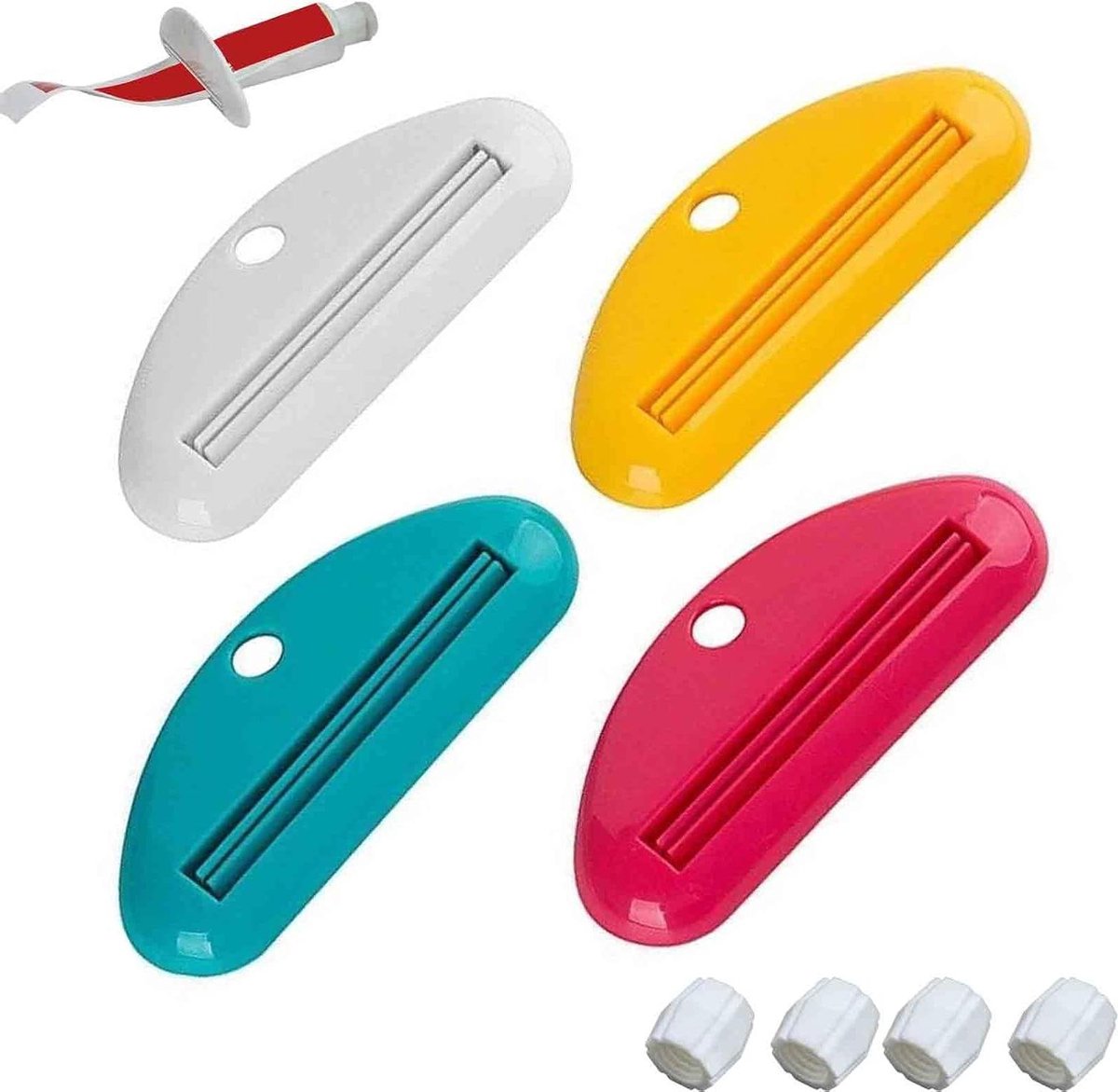 Tandpasta Navuladapter - Tube Vuller Connector - Reizen Hygiëne - Universele Compatibiliteit - Compact Reisformaat - Niet gespecificeerd