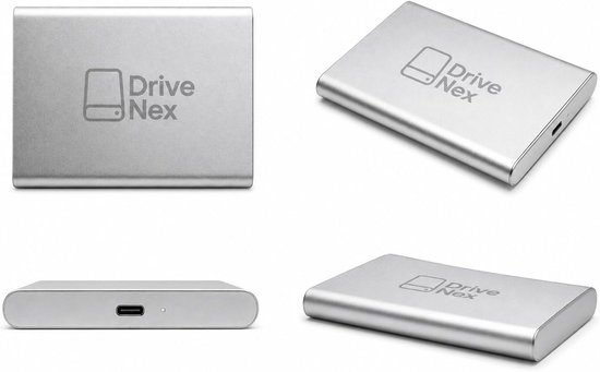 Externe Harde Schijf - Draagbare Opslag - Data Opslag - Plug & Play - 2 TB - Zilver — afbeelding 2