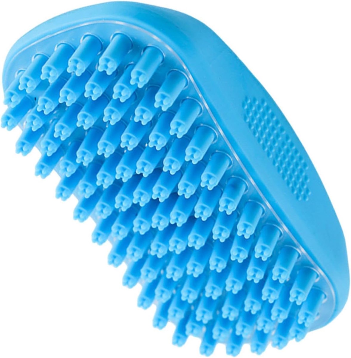 171 g, hondenbadspons, stoomborstel voor en kort haar | bij katten, vachtverzorgingsborstel, ontharing, baden, massage