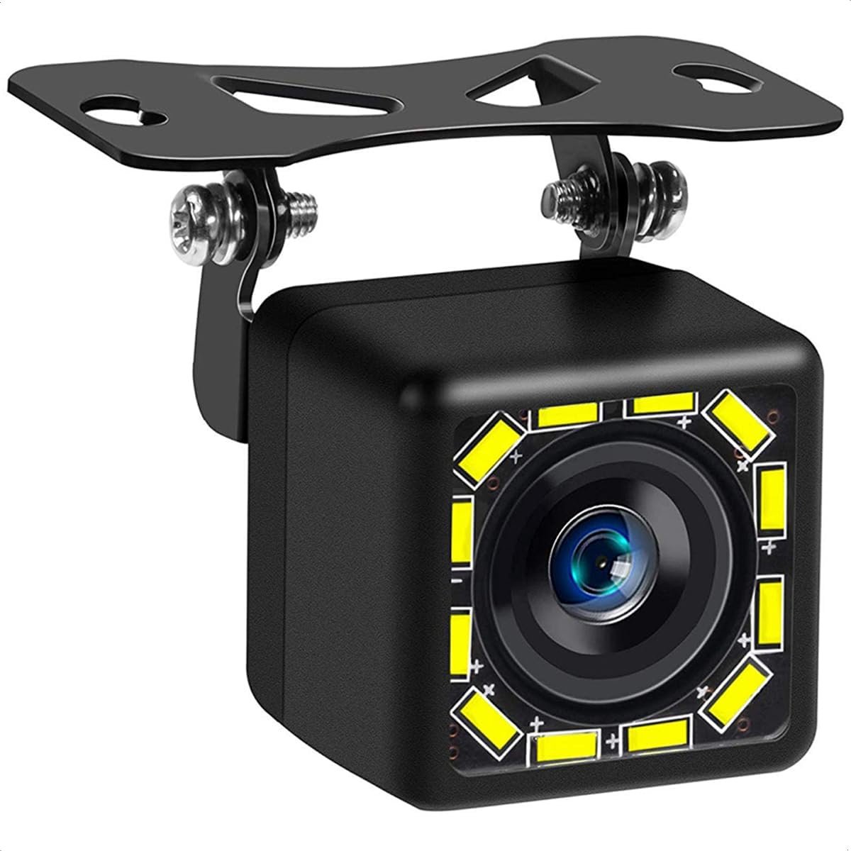 Achteruitrijcamera - Universele RCA - 12 LED Nachtzicht - IP68 Waterdicht - Perfecte zichtbaarheid - SnelShoppen