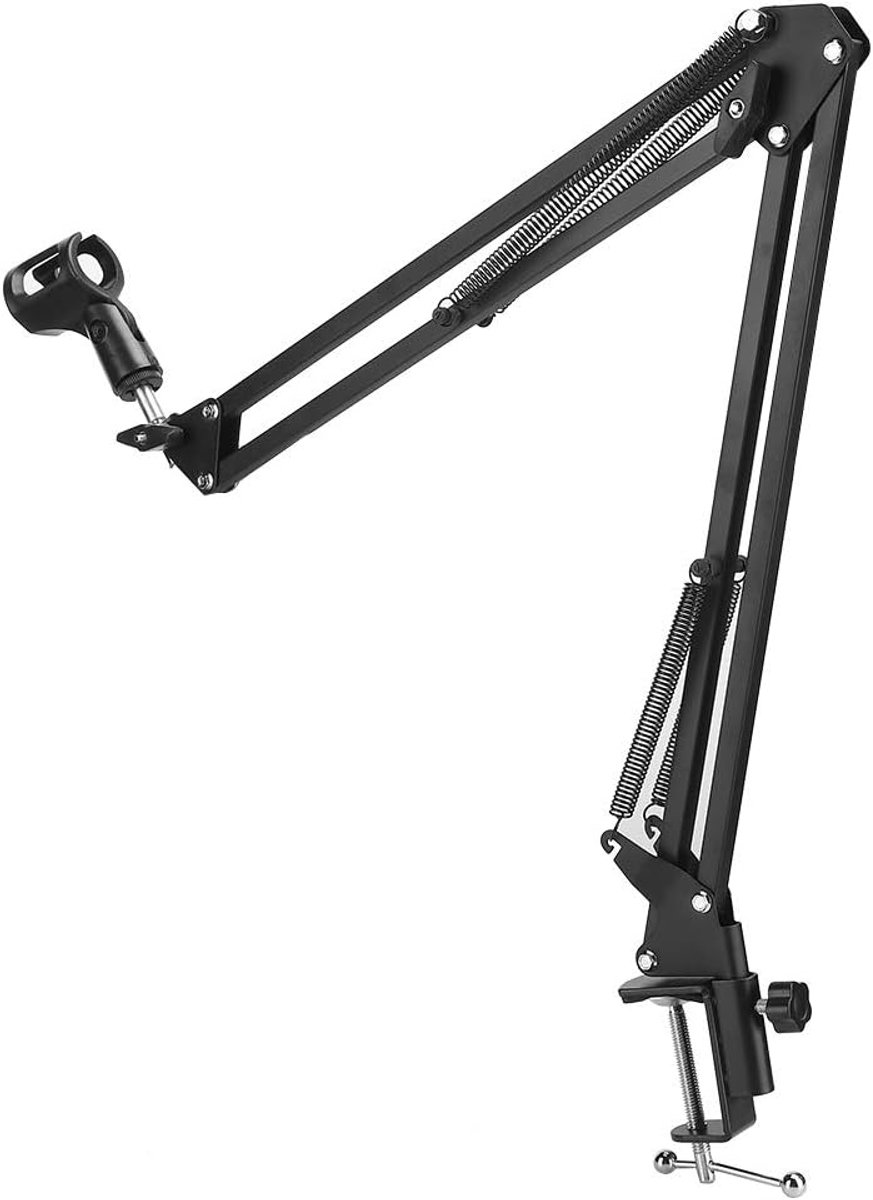 Versterkte veerarm microfoonstandaard microfoonstandaard microfoonstandaard voor studio dynamische microfoon