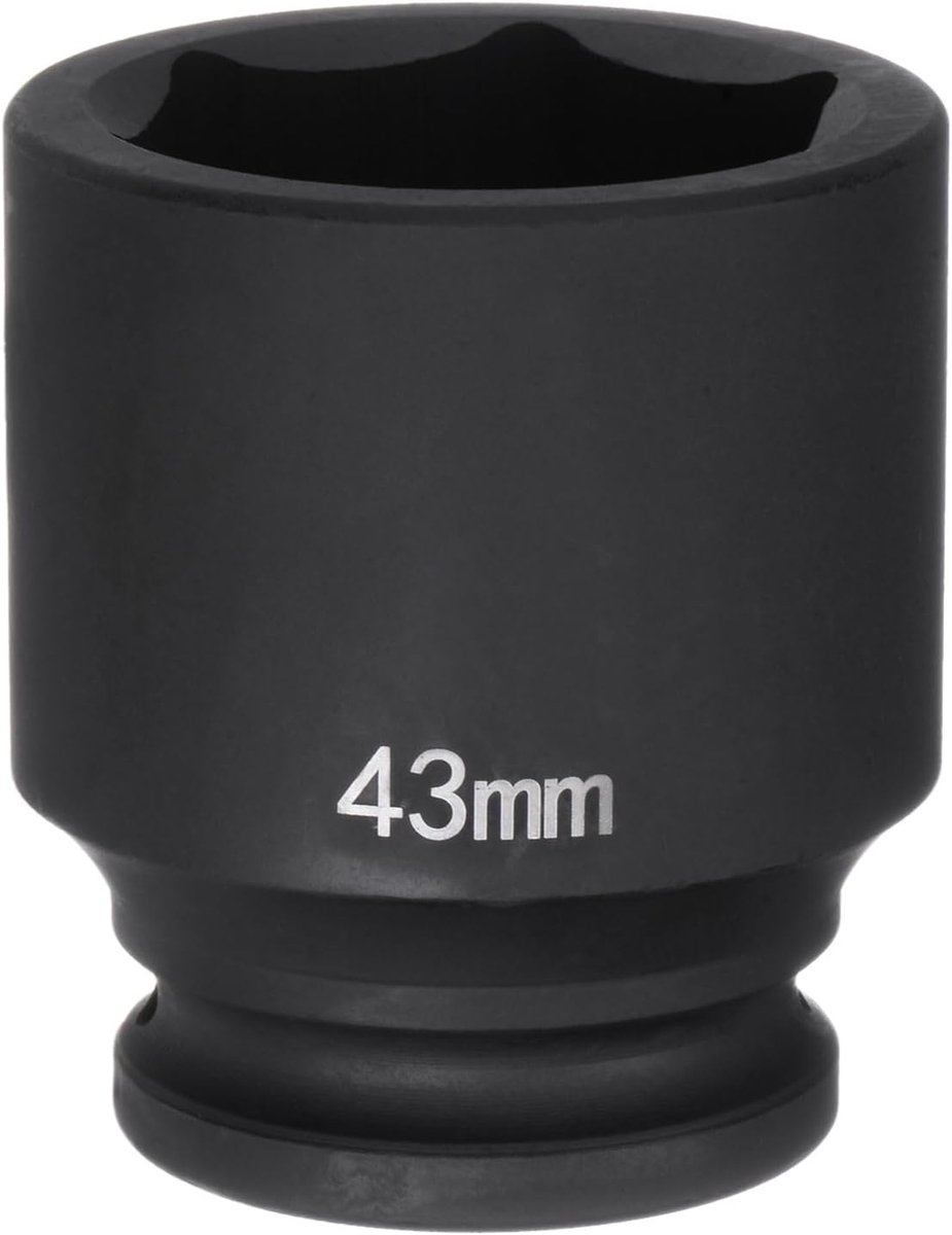6-punts slagbus 3/4 inch aandrijving 43 mm metrische staallegering 40Cr voor asmoer slagbus