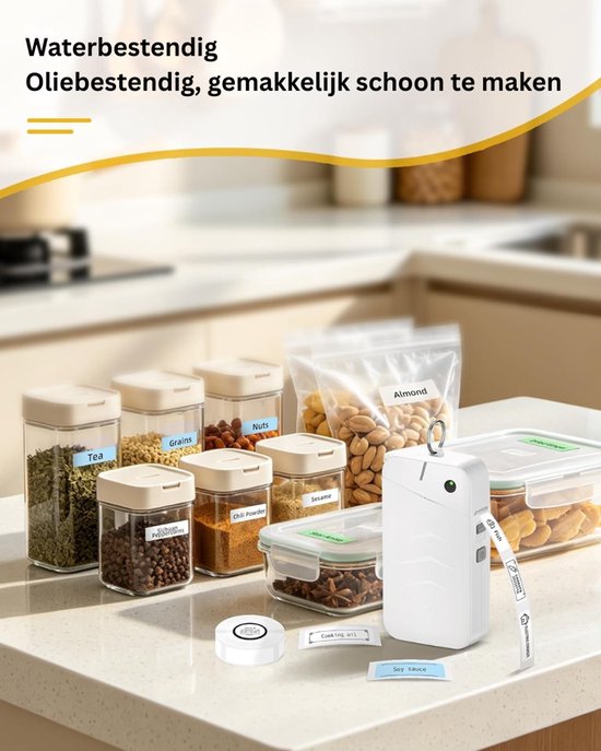 Zavio® Labelmaker - Labelprinter - Lettertang - Labelwriter | bol