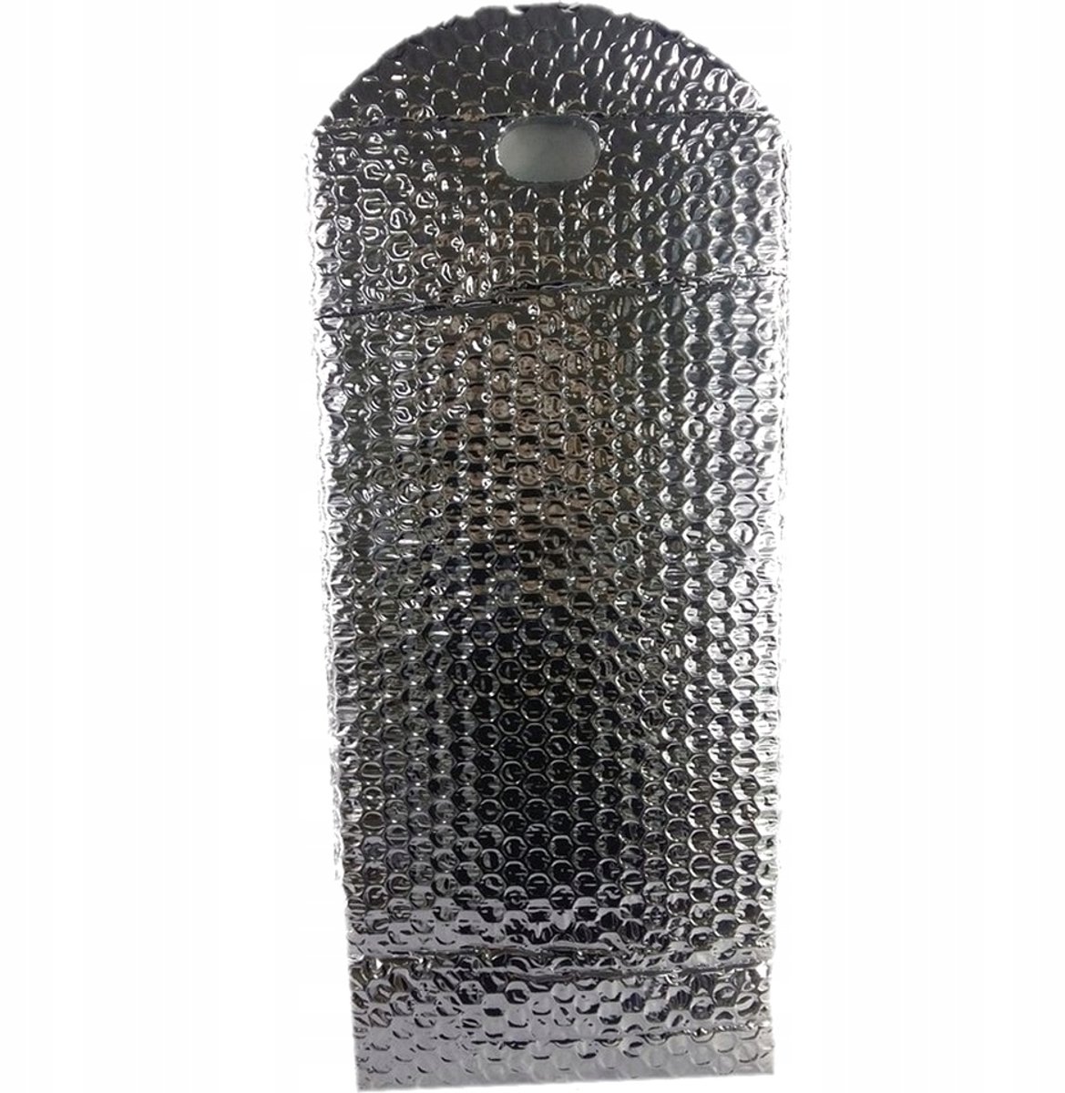 Zilveren Thermotas 1L - Isoleert Dranken, Piknik, Reizen (37x14cm)