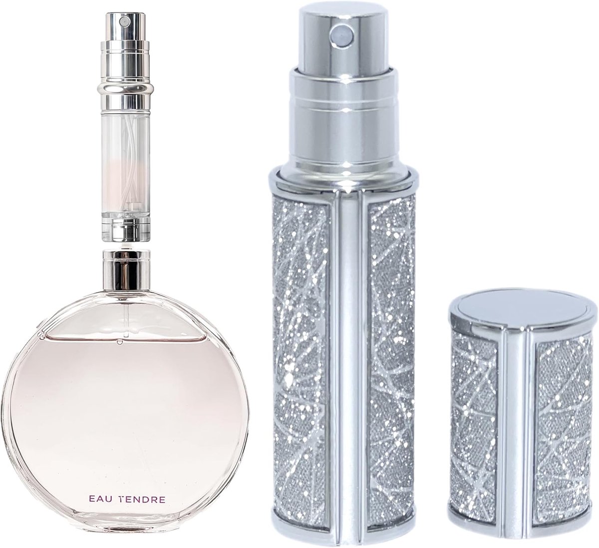 Parfumflesje 5ml - Glitters - Vulbaar en lekvrij - Ideaal voor reizen - ShopVlot