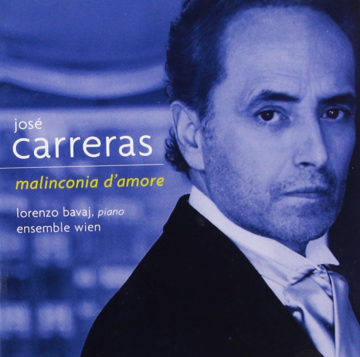 CD Malinconia d'Amore - José Carreras - emotionele muziek - voor liefhebbers van opera - ShopVlot