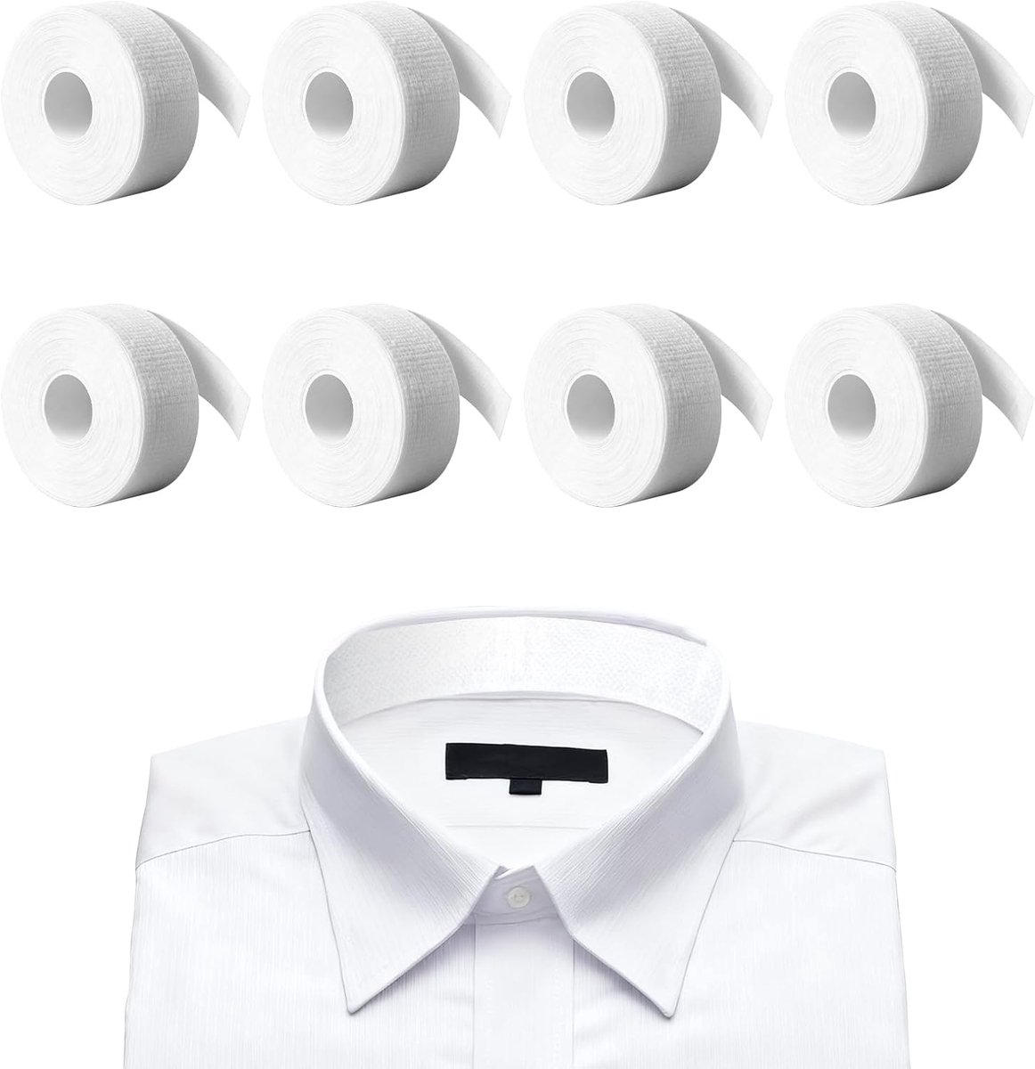 Neck guard voor shirts - zelfklevende zweetabsorberende pads - onzichtbare nek- en okselpads - voorkomt vlekken - ShopVlot
