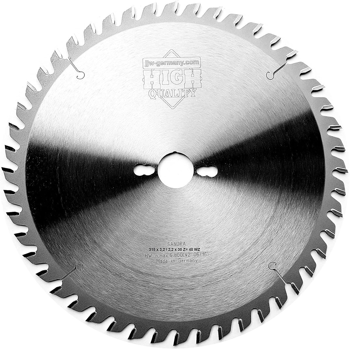 HM zaagblad 315 x 3.2 x 30 mm - 48 tanden - voor hout - geschikt voor cirkelzaag - ShopVlot