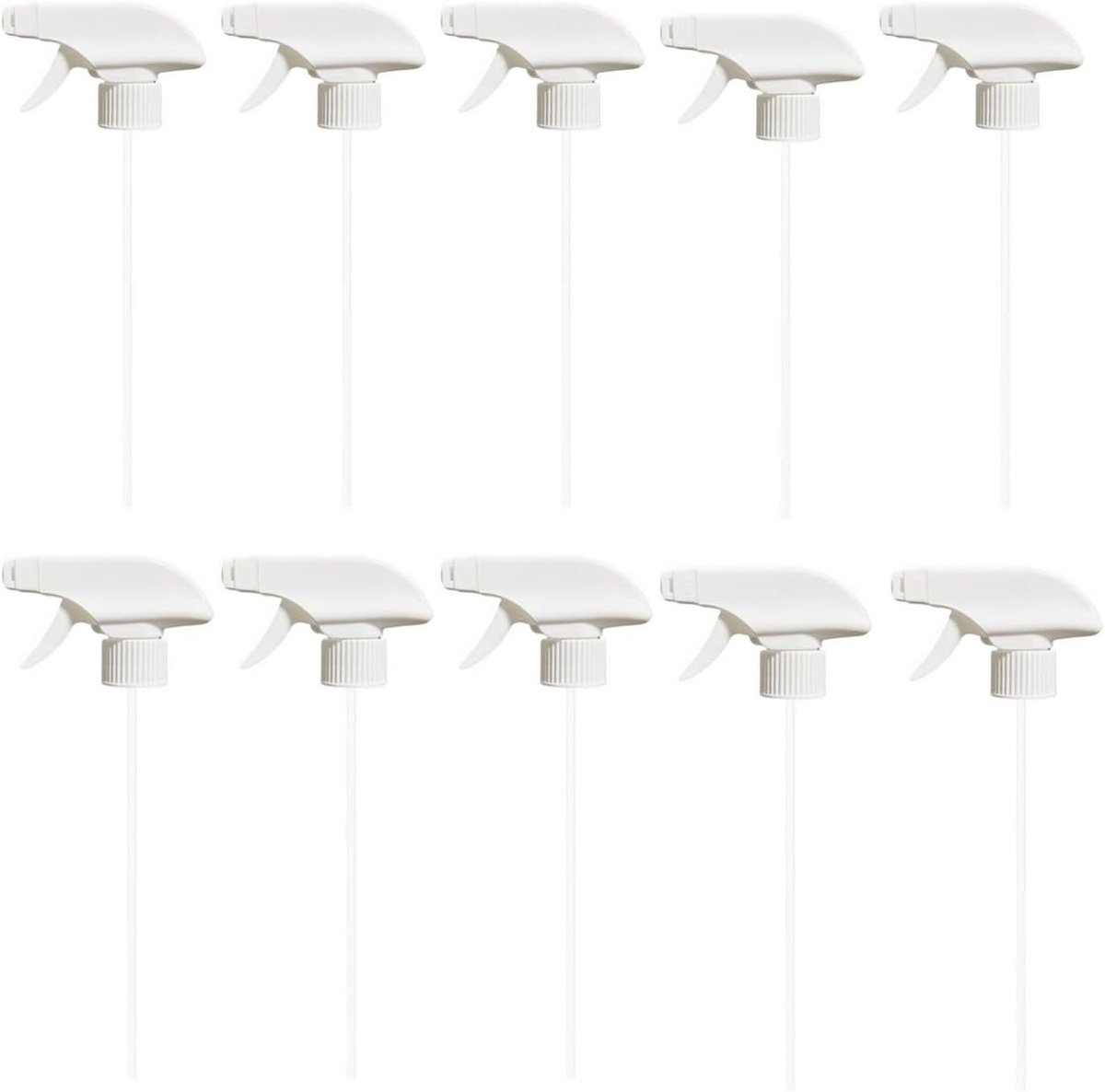 Spray nozzles pack van 10 - plastic vervangende spuitkoppen - eenvoudig ontwerp - ShopVlot