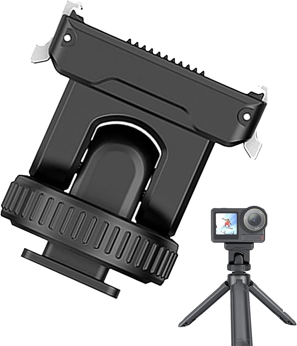 Magnetische snelkoppeling - 75° kanteling - koud schoen en 1/4 inch aansluiting - ideaal voor camera's en statieven - ShopVlot