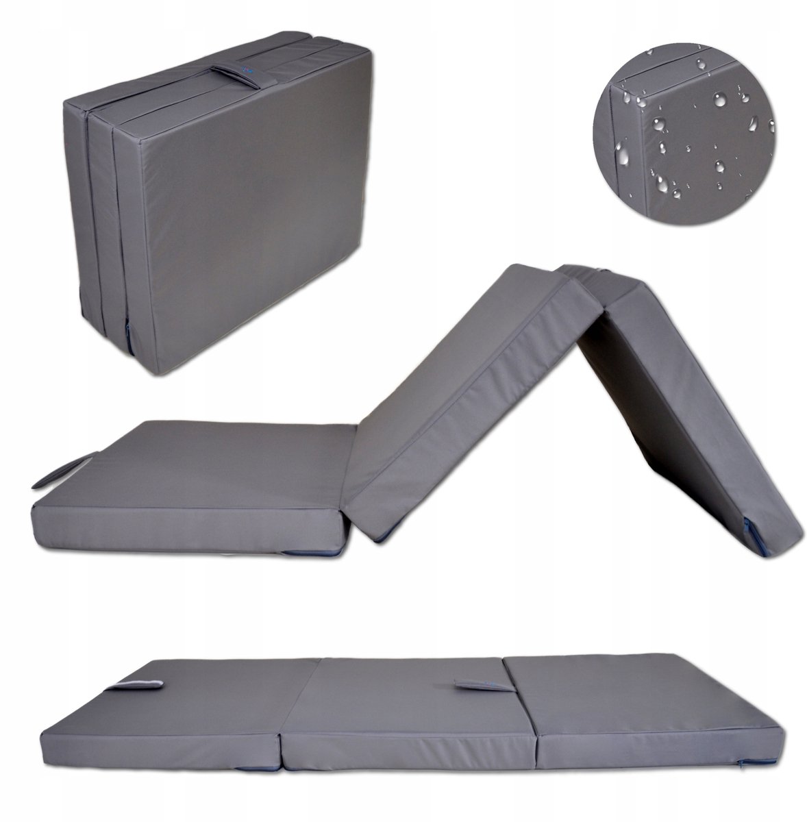 Waterproof Opvouwbaar Kampeermatras 200x60x10 cm - Poolse Kwaliteit