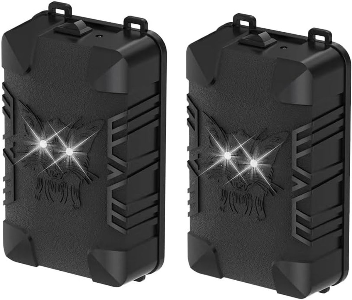 Ultrasone muizenafweer voor auto - 2 stuks - USB, 12 V en batterij - effectieve marterbescherming voor huis en garage - ShopVlot