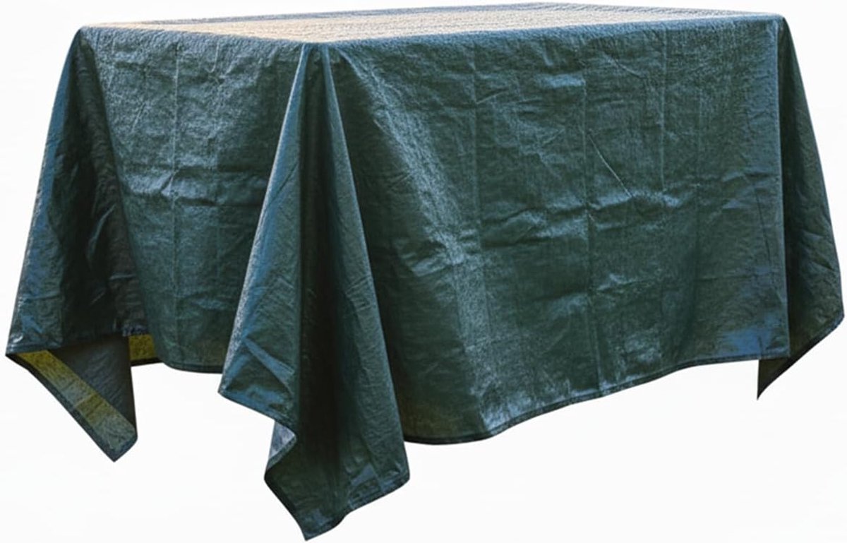 Tuintafel beschermhoes 203 x 102 x 69 cm - waterdicht PE-materiaal - scheurvast - ShopVlot