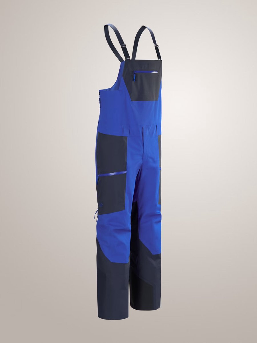 ARC’TERYX SABRE BIB MEN Vitality sapphire Blauw