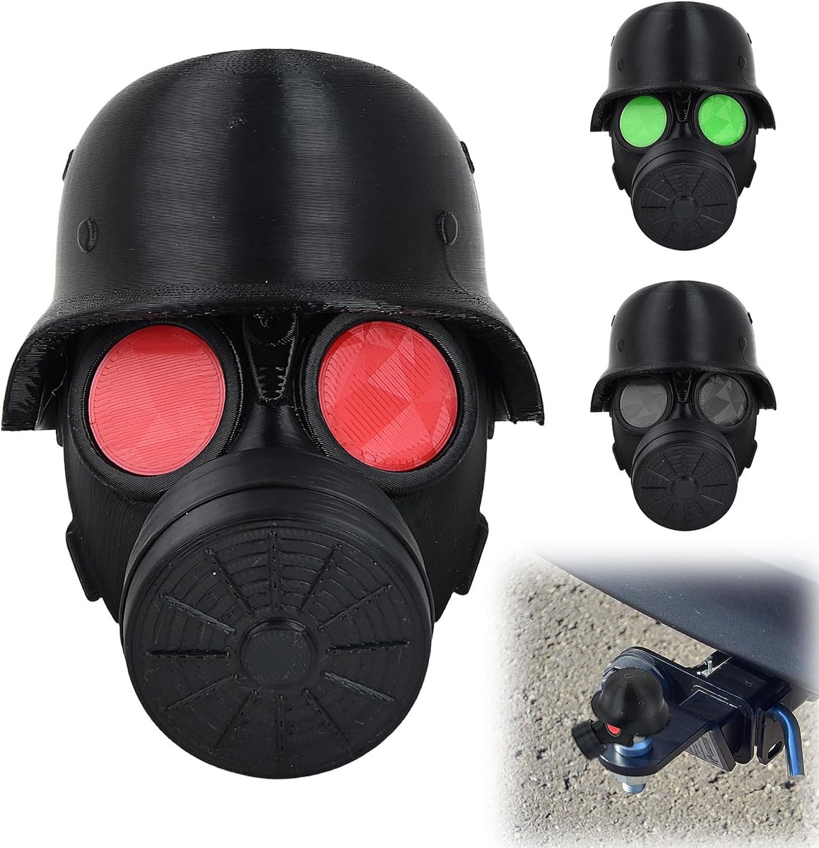 Towbar beschermhoes - universeel - rubber - eenvoudig te installeren - ShopVlot