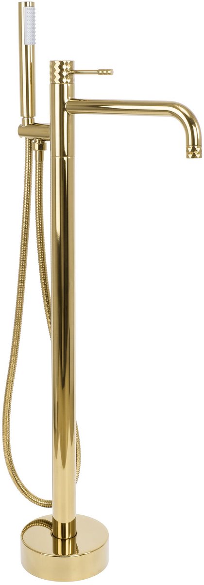 Rea - Vloeren Badmengkraan Lungo Diamond Gold - 23,5 x 16 x 88 cm
