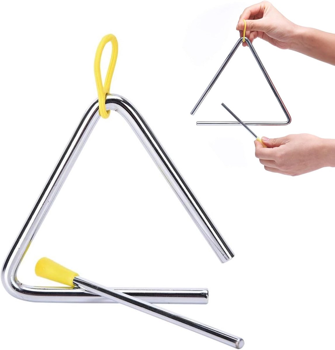 Triangular Musical Instrument, Children's Musical Instruments, Triangle Percussion, Musical Instrument, Musical - SnelShoppen