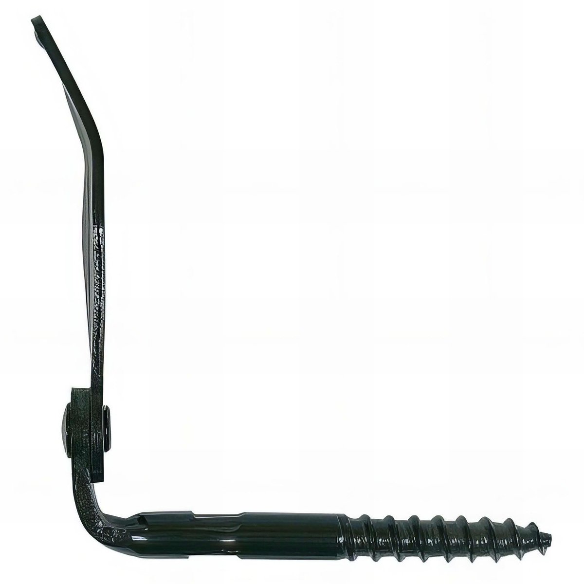 Deurstopper rolluiken 160 mm - zwart - vast te schroeven - voorkomt ongewenst openen - ShopVlot