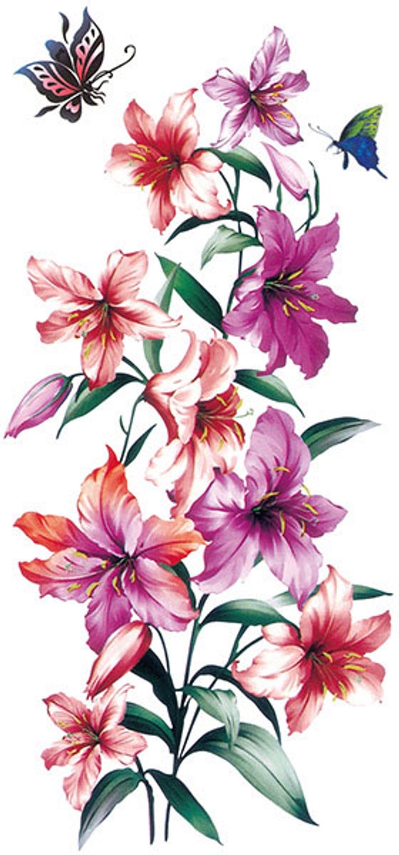 Tijdelijke tattoo Lily Bloom 3 dagen