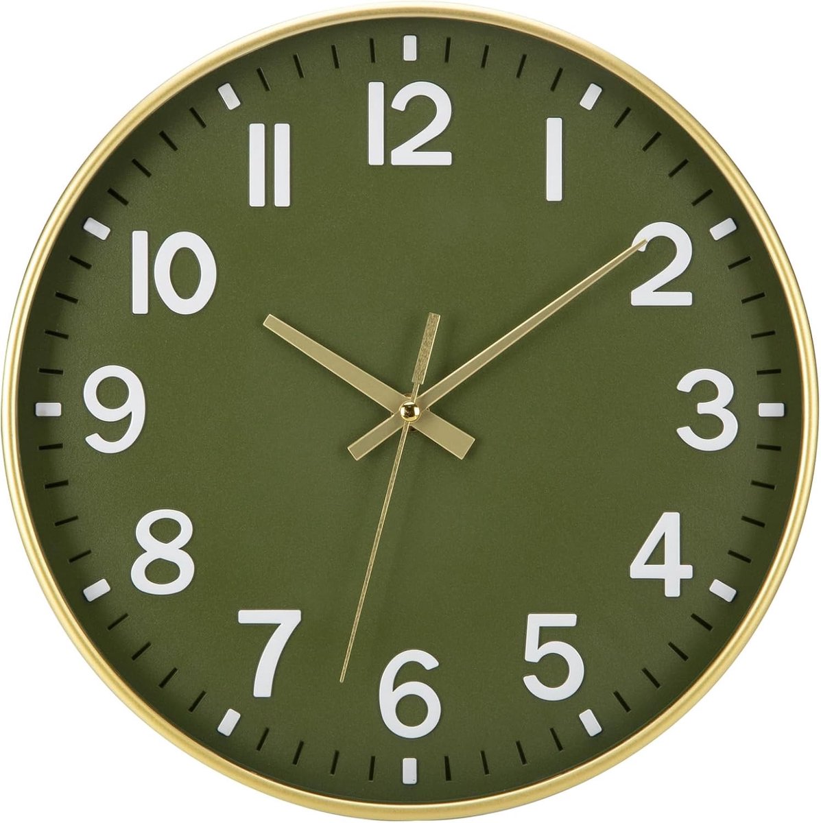 Wandklok 30 cm - modern en stil - op batterijen - gemakkelijk te lezen - ShopVlot
