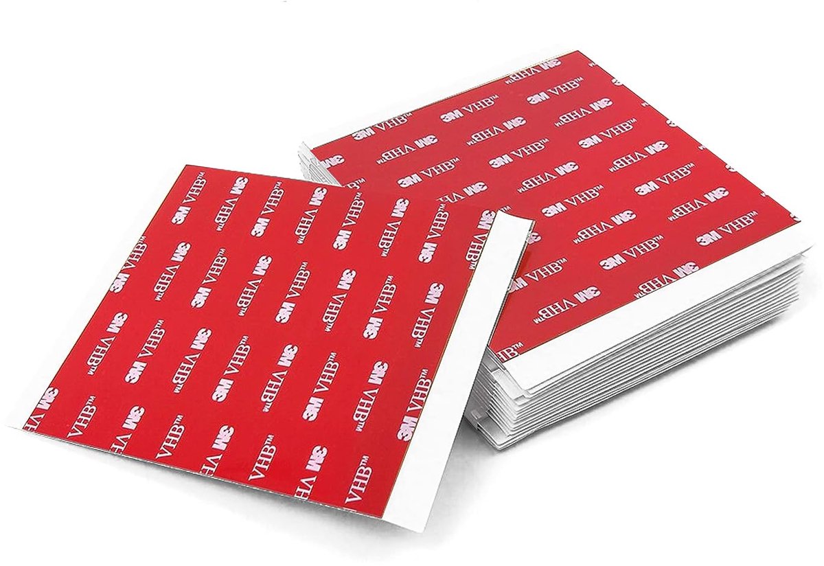 Dubbelzijdige acryl schuim tape pads 50mm - ultra hechtend - water- en temperatuur weerstand - voor auto en thuis - SnelShoppen