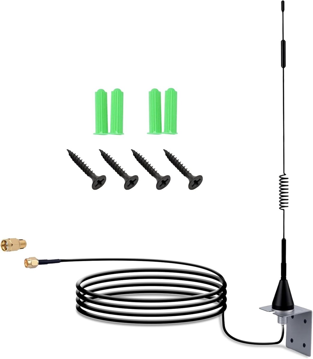 868MHz Lora Antenne 2dBi - RP-SMA plug - Waterdicht - Eenvoudige wandmontage - SnelShoppen
