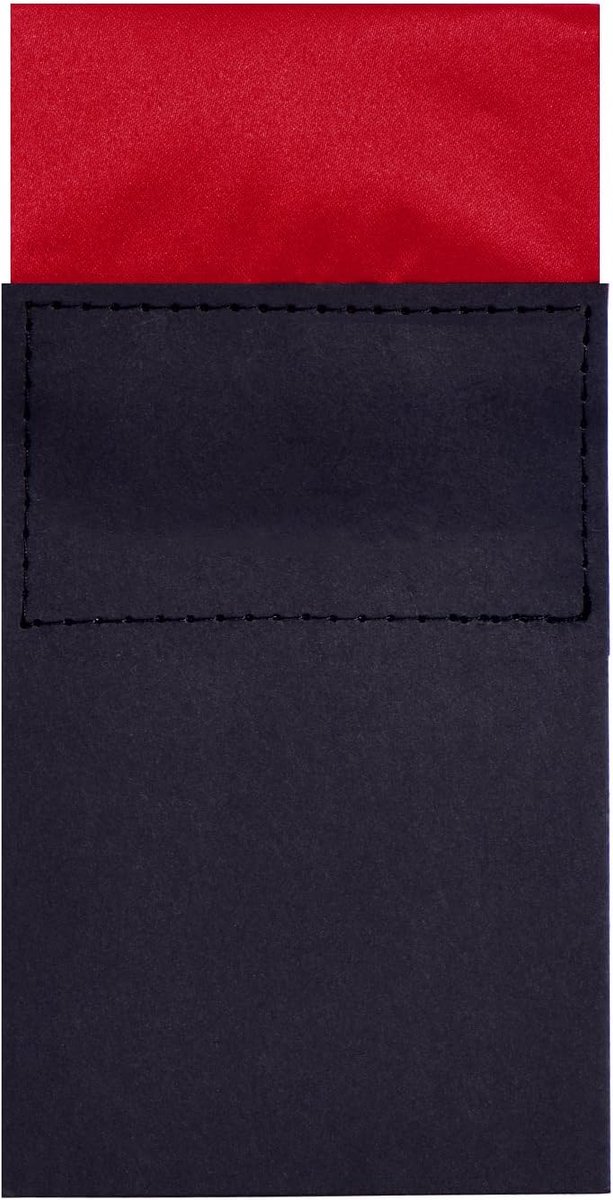Heren-pochet met bordpapier in maat verstelbaar en al voorgevouwen