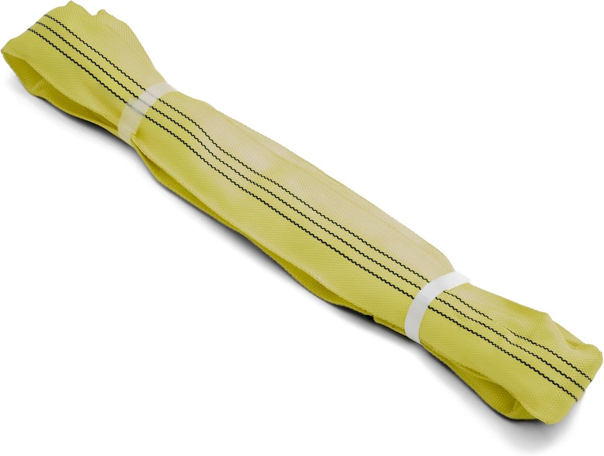 Ronde hijsband, 10 m, circuit, 3 T, draagkracht – hefriem EN1492-2 – duurzame ronde hijsband van polyester – ronde hijsband
