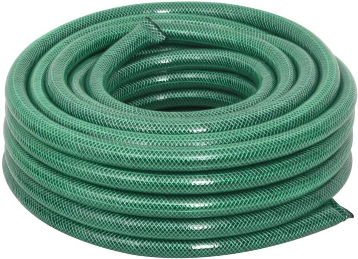 Tuinslang - Waterslang PVC - Tuin Besproeien - Verstevigd Materiaal - 50 meter - Groen