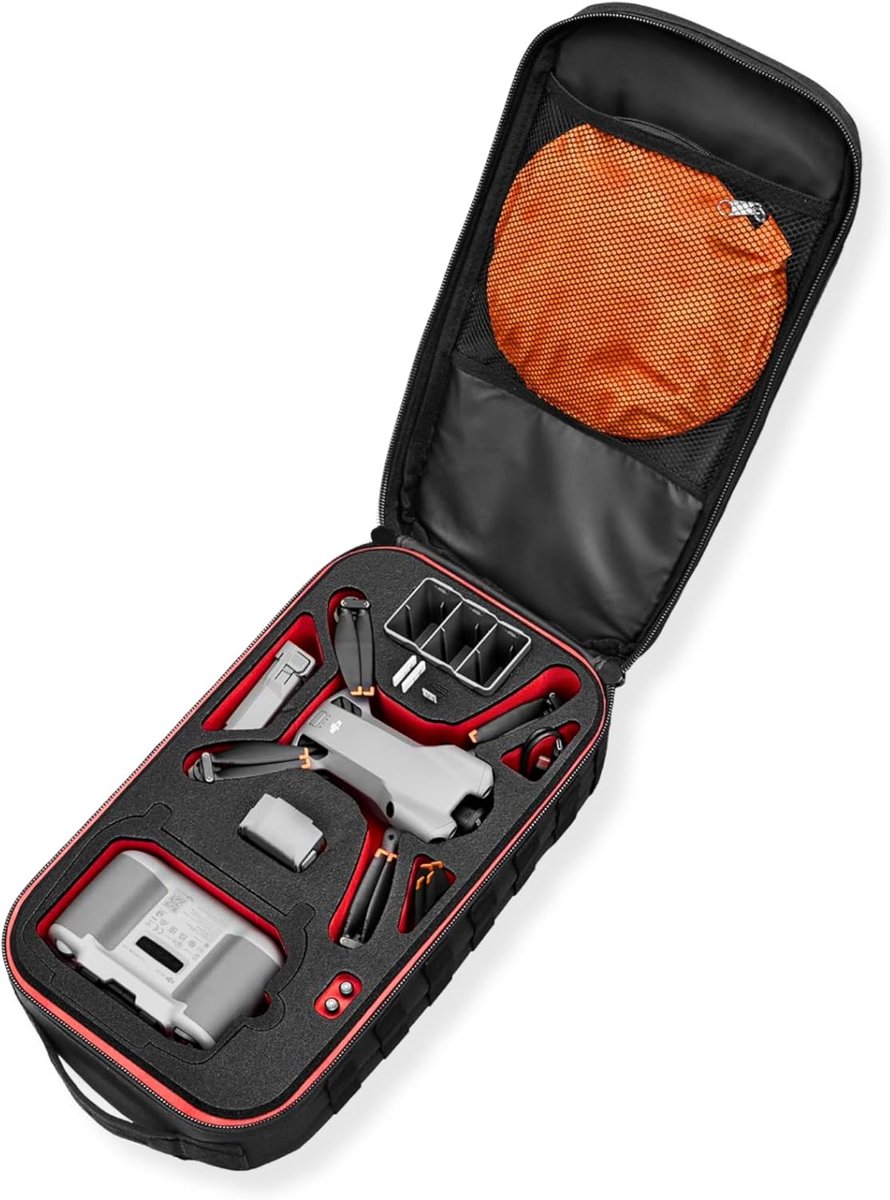 rugzak “Ready-to-Fly” voor DJI Mini 5 Pro Fly More Combo, DJI RC 2 of standaardcontroller & veel accessoires – Made in Germany