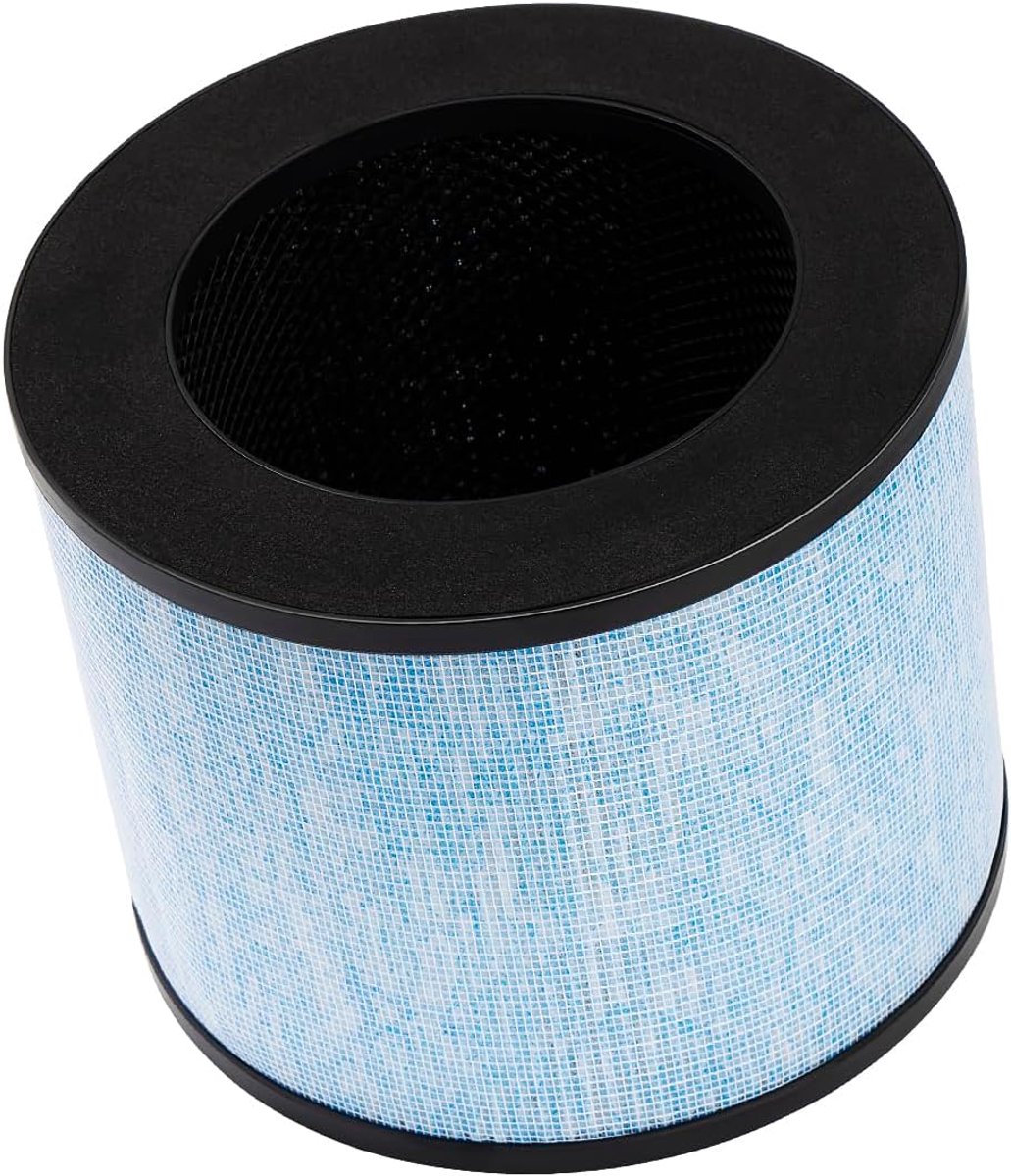 3-in-1 H13 True HEPA vervangingsfilter, compatibel met Instant AP100 luchtzuiveraar filter vervanging, geactiveerde koolstoffilter