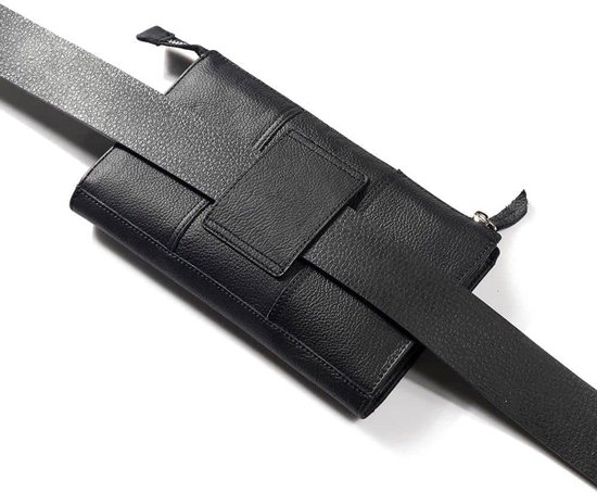 Leather Case Handbag voor Plum Flipper Lte (2022) - Black — afbeelding 4