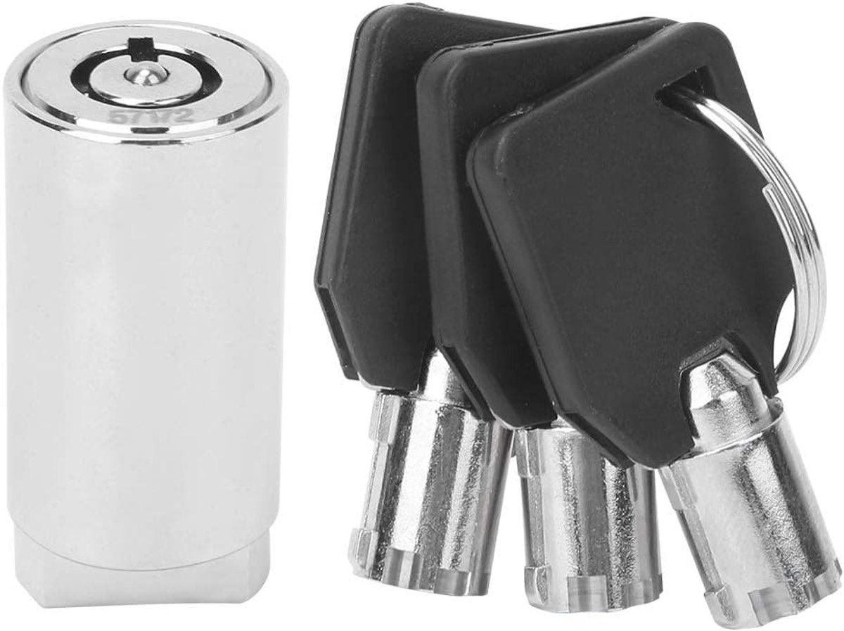 Automaatslot en sleutel, zinklegering Automaatslotcilinder voor automatische verkoopmachines Industriële tankkluis